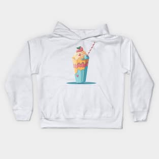 Cute Milkshake Kids Hoodie